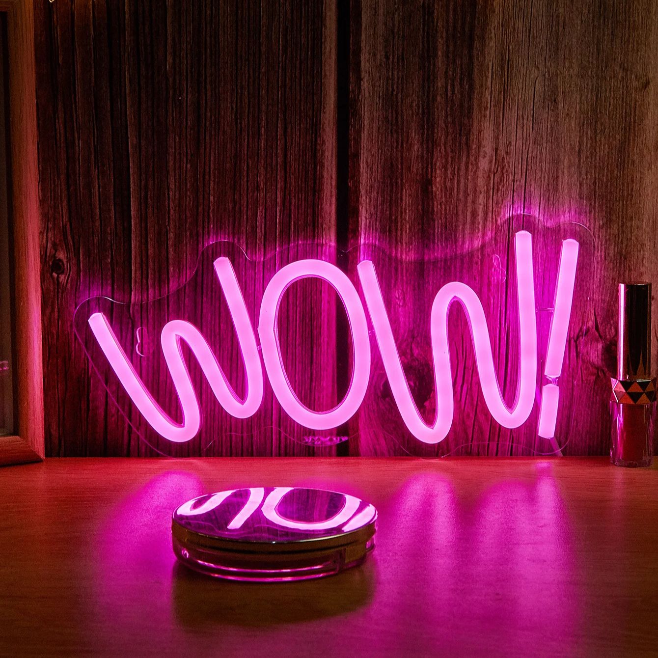 Lighting Decor Wow - Chi-buy LED néon WOW USB alimenté