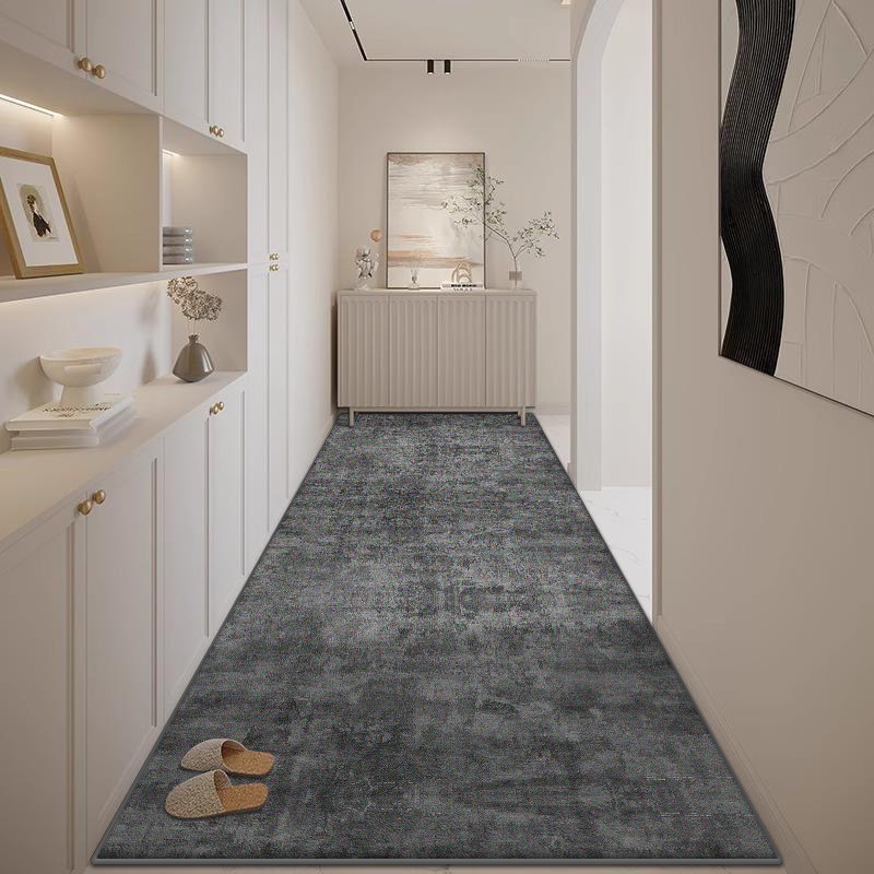 Garage Lighting Decor - Gris Long couloir tapis lumière luxe