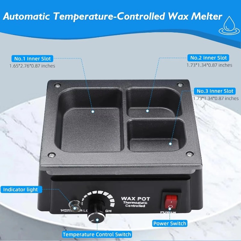 Wax Melter Electric - Matériel de laboratoire : Pot de