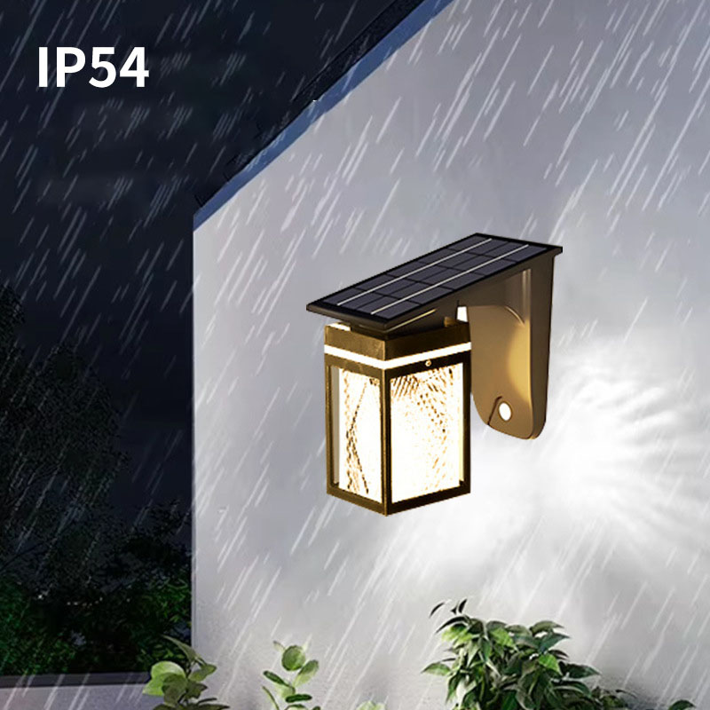 Garage Lighting Decor - Appliques murales solaires extérieures étanches IP54