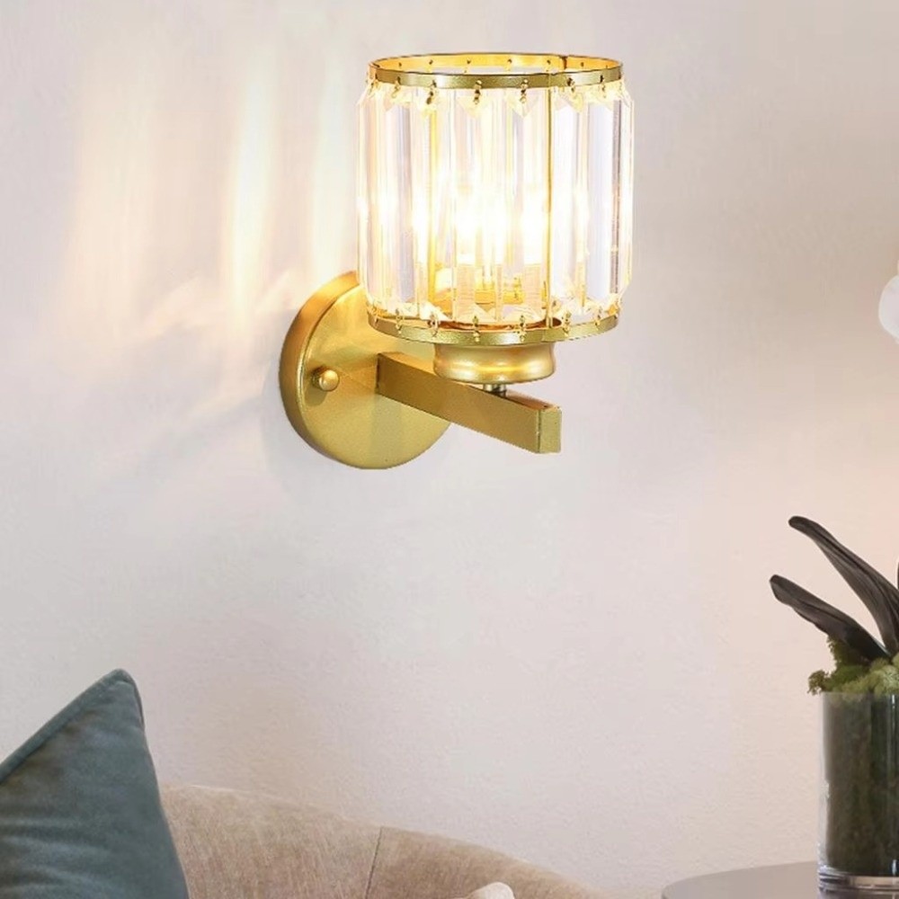Lighting Effect Home Decor - Applique Murale en Cristal Luxe Léger,
