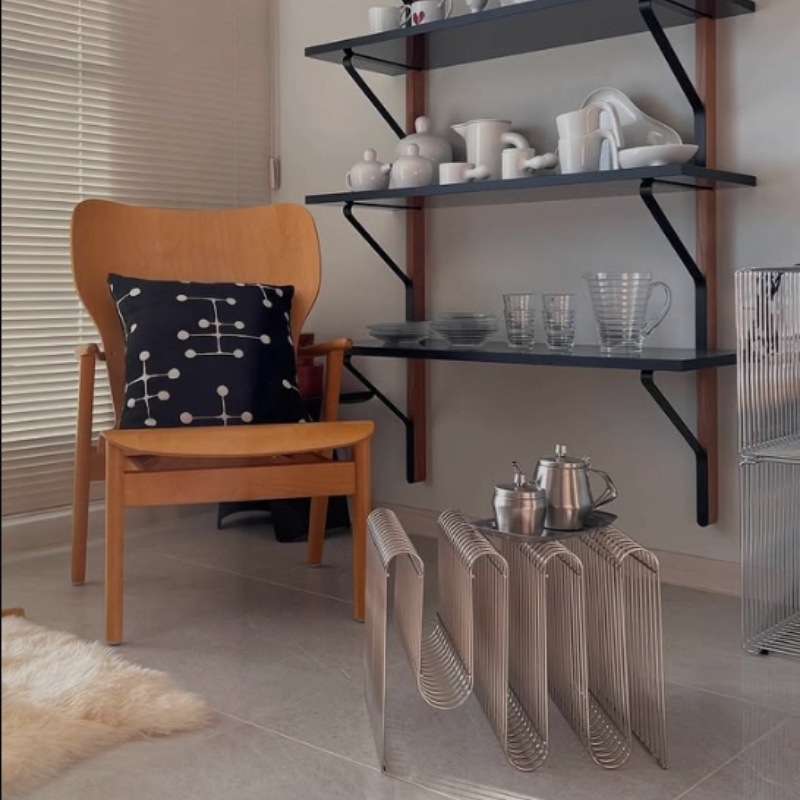 Lighting And Decor Magazine - Porte-revues de luxe léger, présentoir créatif