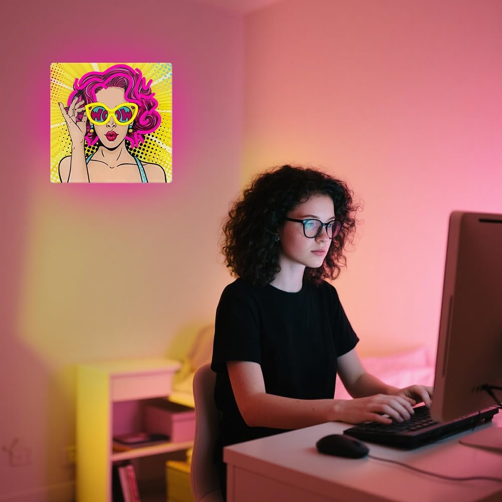 Enseignes néon « Wow Lady » po - Lighting Decor Wow avis et prix