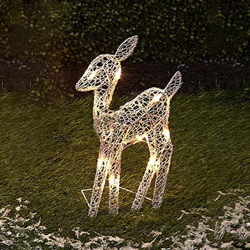 Lumières de pelouse de cerf bl - Lighting Decoration Stand avis et prix