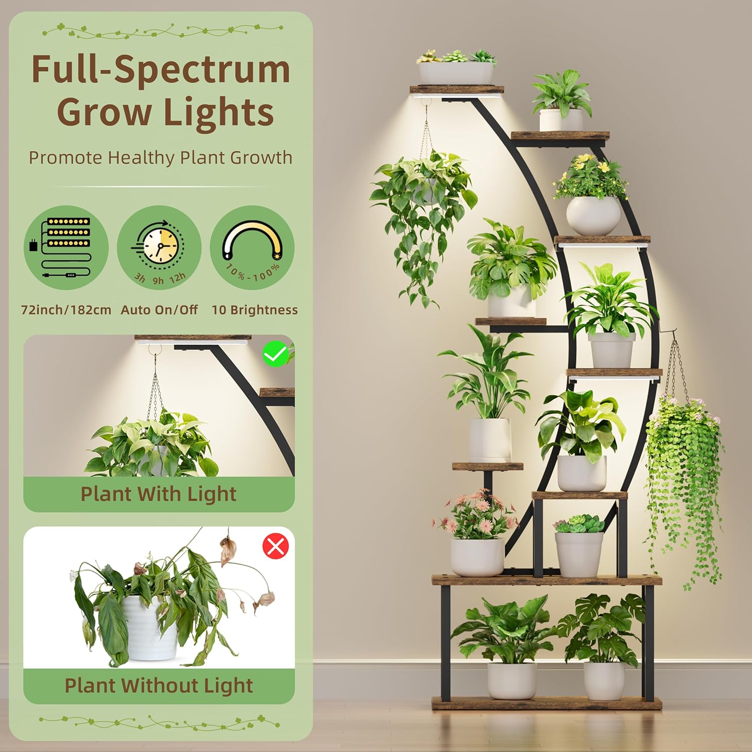 Support de plantes d'intérieur - Lighting Decoration Stand avis et prix