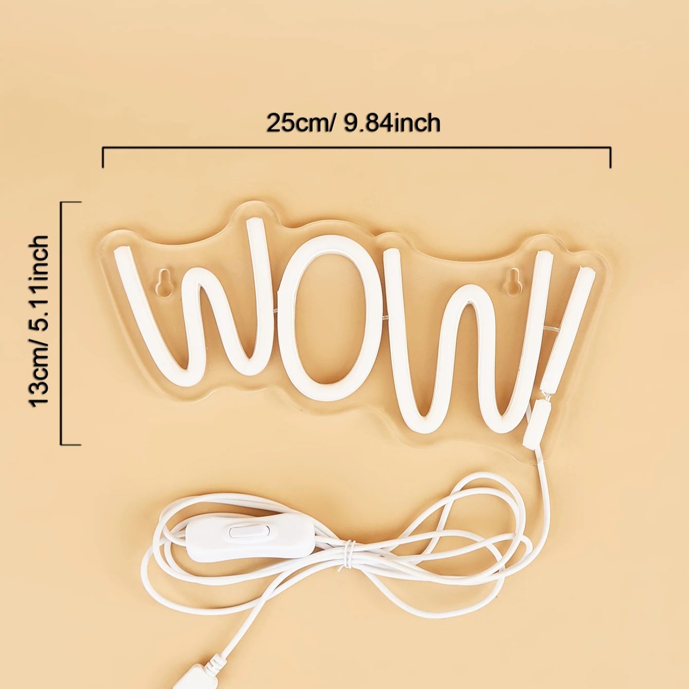 Chi-buy LED néon WOW USB alime - Lighting Decor Wow avis et prix