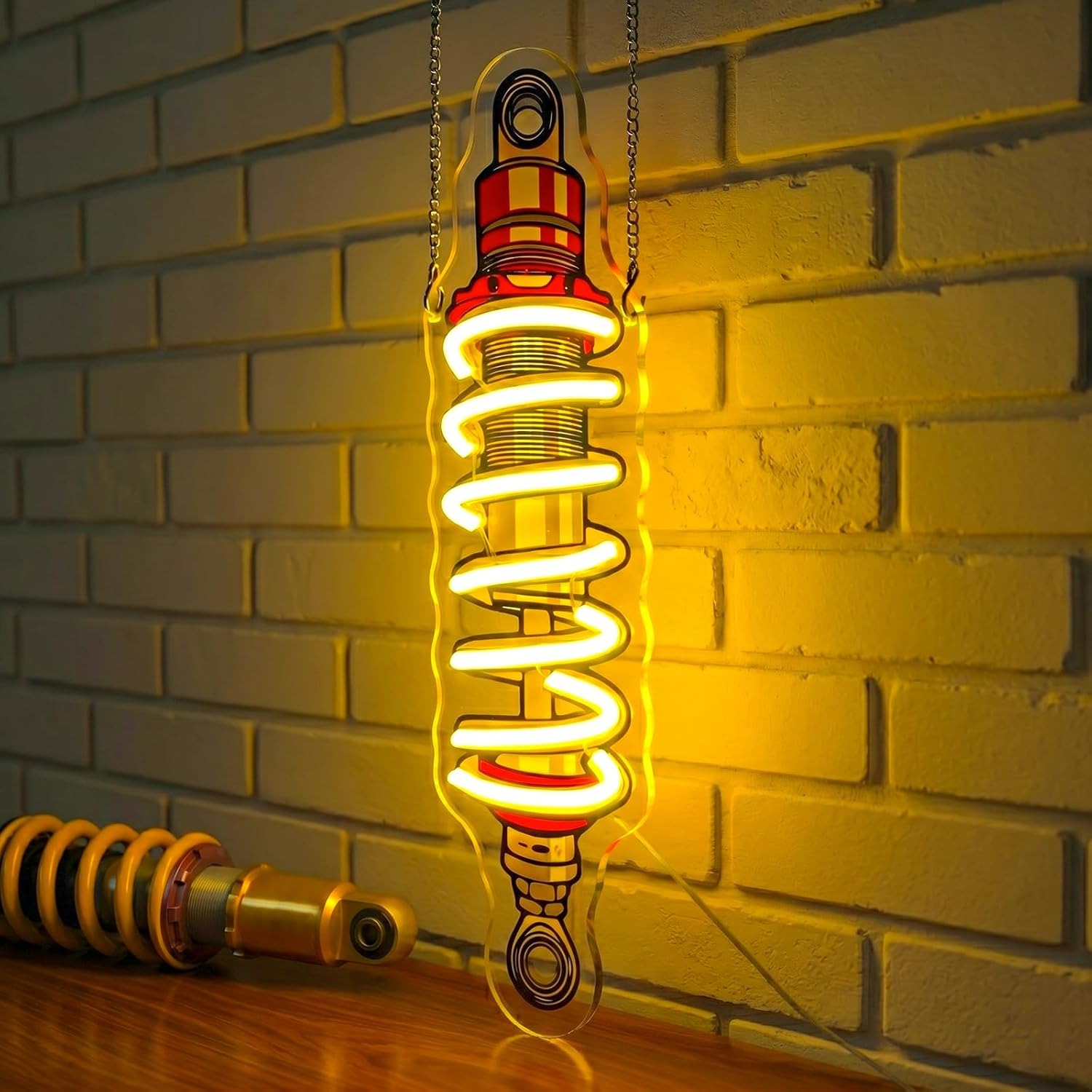 Lumière néon LED amortisseur d - Garage Lighting Decor avis et prix