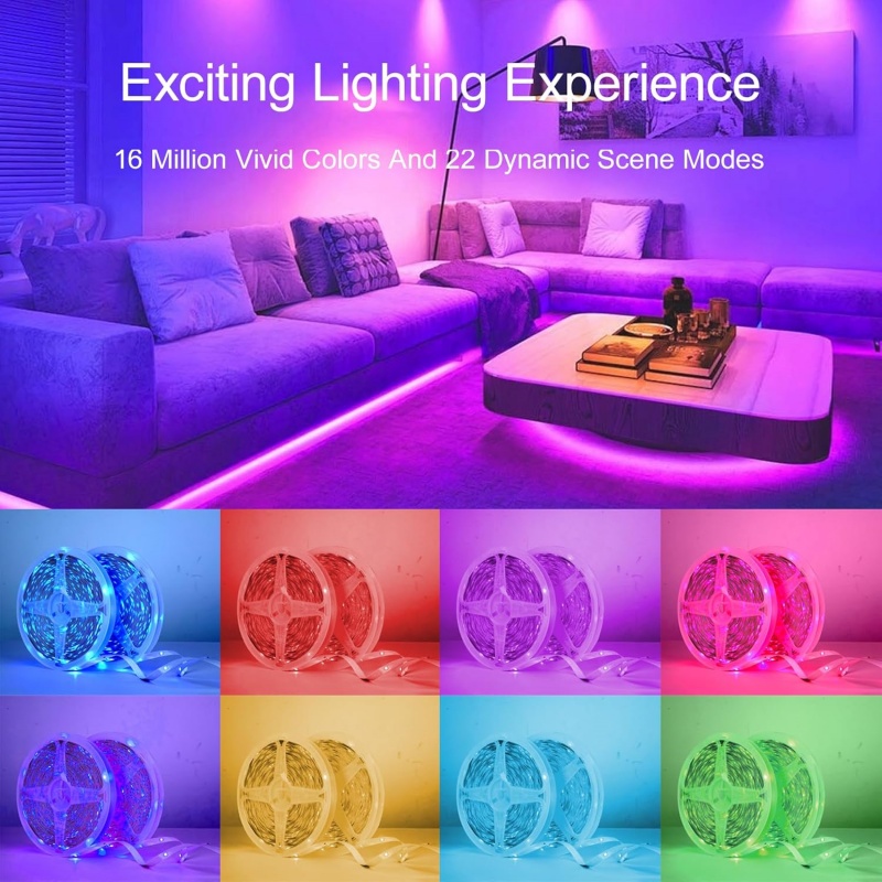 Ruban LED USB 5V CC, contrôle  - Lighting Decor Room avis et prix