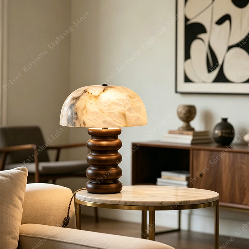 Lampe de table rétro en albâtr - Lighting Home Decor Items avis et prix