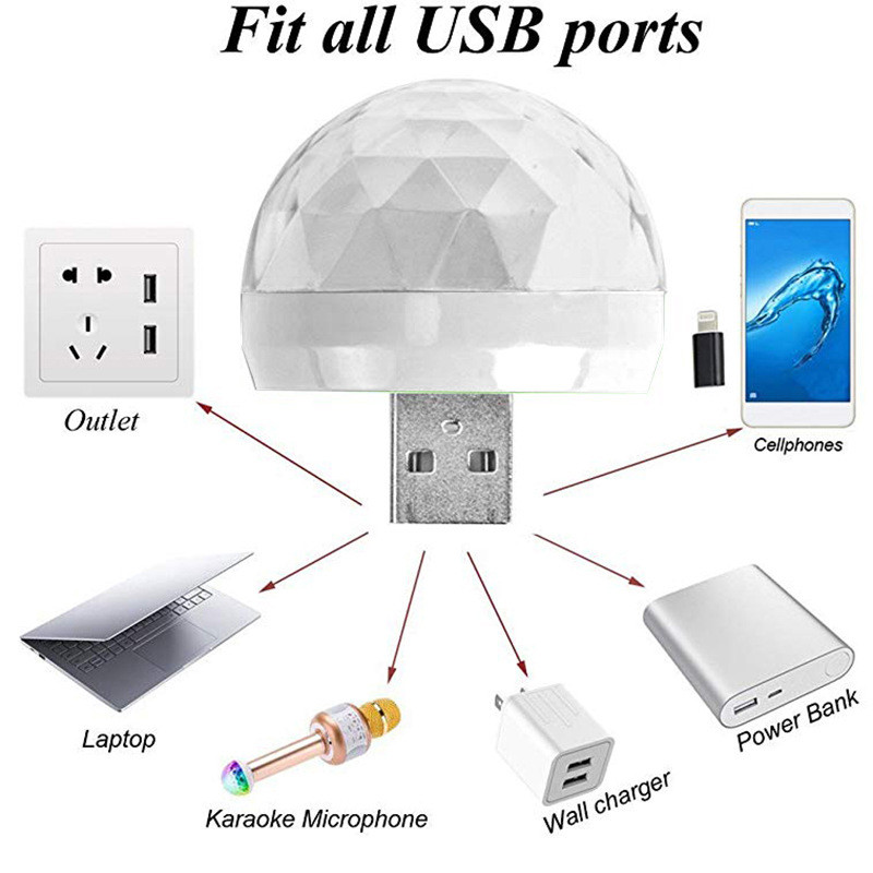 Pop USB Mini Disco scène lumiè - Lighting Effect Home Decor avis et prix