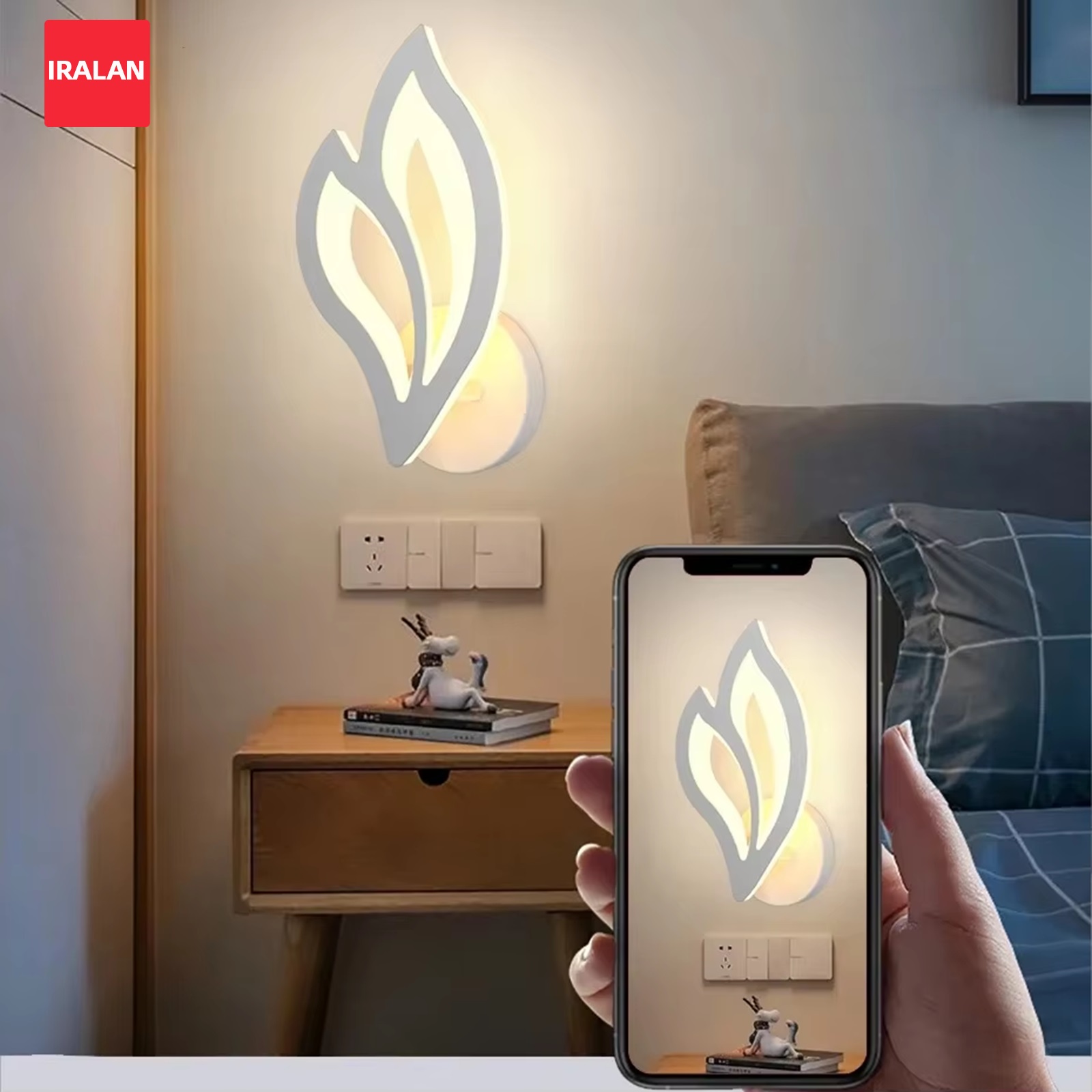 Lampe murale LED créative en f - Lighting Home Decor Items avis et prix