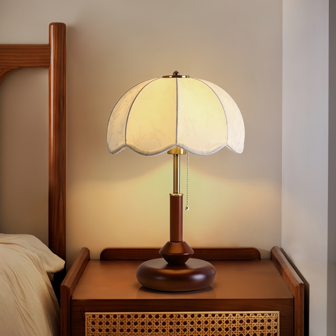 Lampe de table vintage à abat- - Lighting Decor For Bedroom avis et prix
