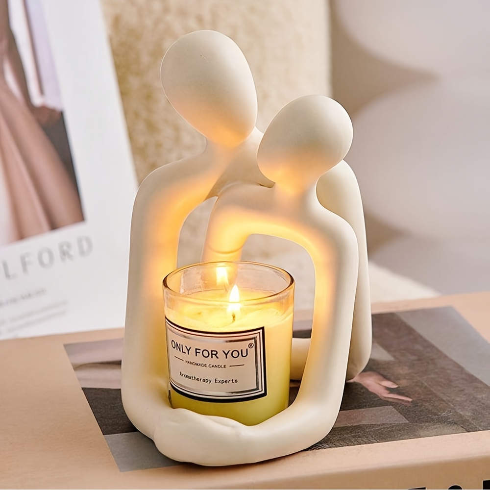 Sculpture abstraite de couple  - Lighting Effect Home Decor avis et prix