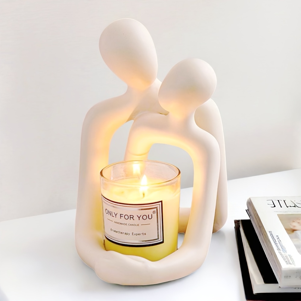 Sculpture abstraite de couple  - Lighting Effect Home Decor avis et prix