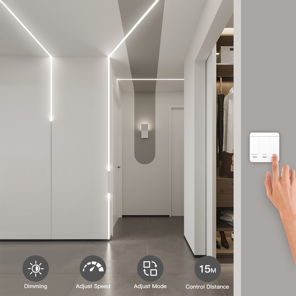 Bande lumineuse LED adressable - Lighting Bolt Decor avis et prix