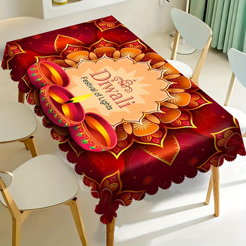 Nappe Mandala pour la Fête des - Lighting Decoration For Diwali avis et prix
