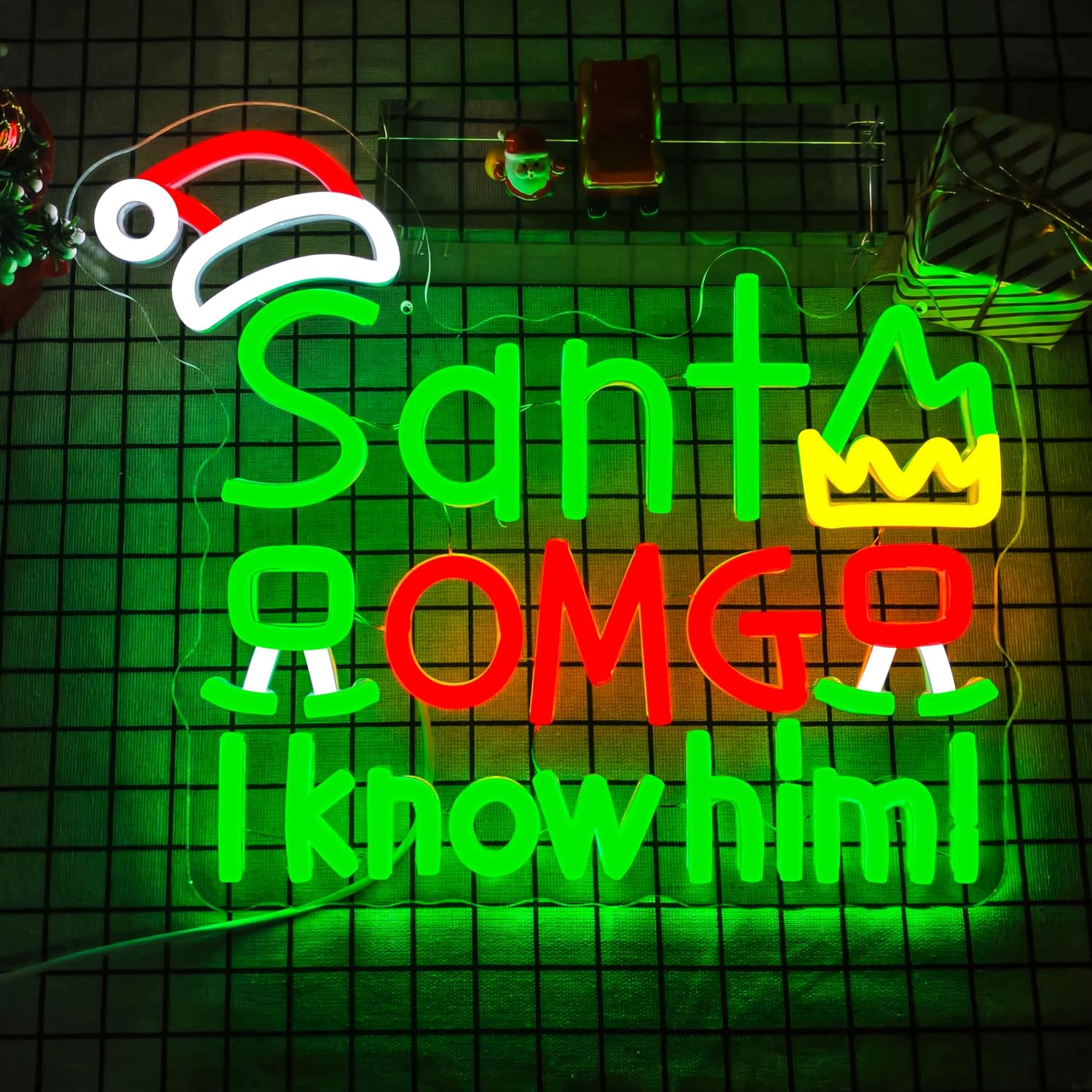 Lampe Murale LED Néon USB « Sa - Santa'S Elves Holiday Lighting & Decor Llc avis et prix