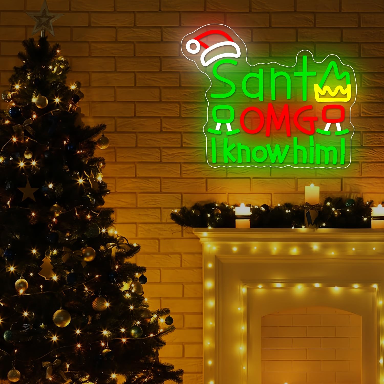 Lampe Murale LED Néon USB « Sa - Santa'S Elves Holiday Lighting & Decor Llc avis et prix