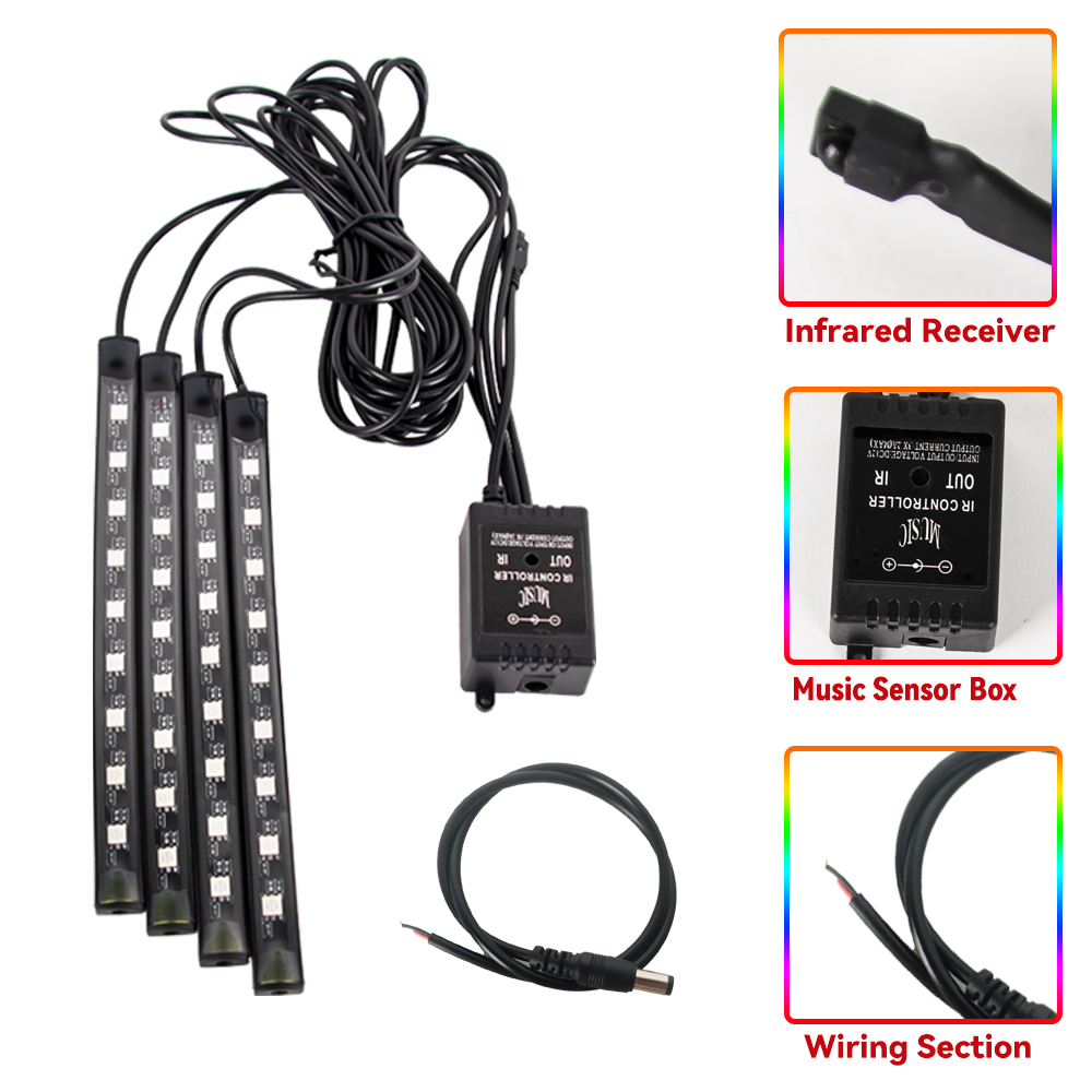 Lumière LED RVB pour Moto et V - Lighting Bolt Decor avis et prix