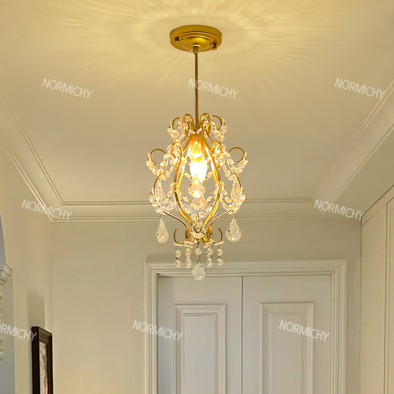 Petit lustre en cristal améric - Lighting Home Decor Items avis et prix