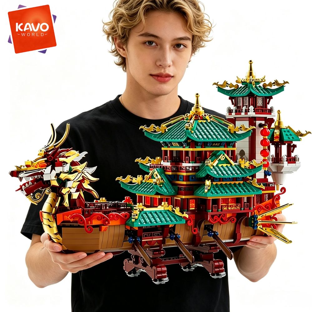 KAVOWORLD 2453 pièces Blocs de - Lantern Paper Solar avis et prix
