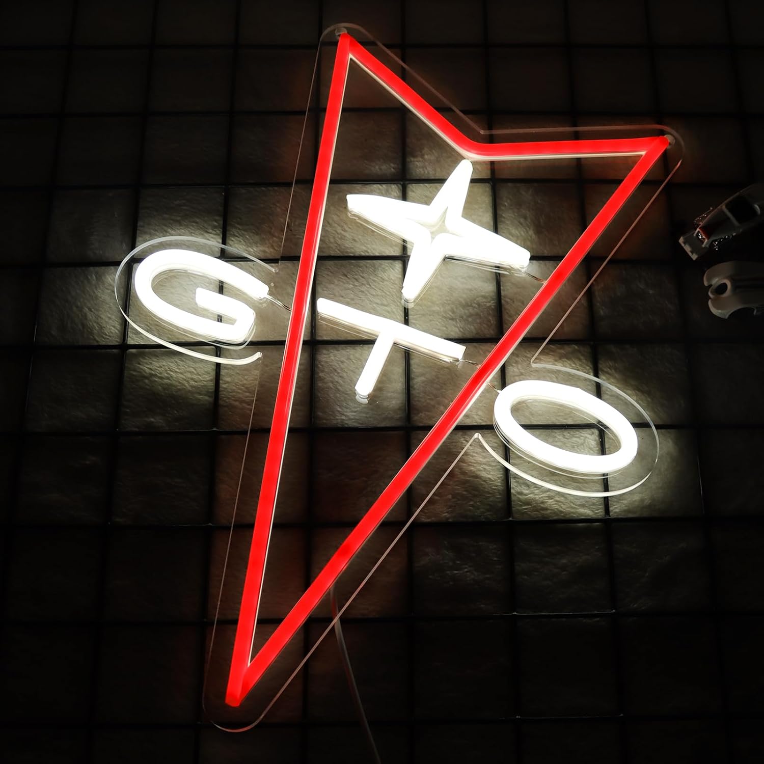 Enseigne néon LED commerciale, - Garage Lighting Decor avis et prix