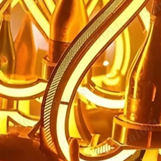 Support de bouteille de vin lu - Lighting Decoration Stand avis et prix