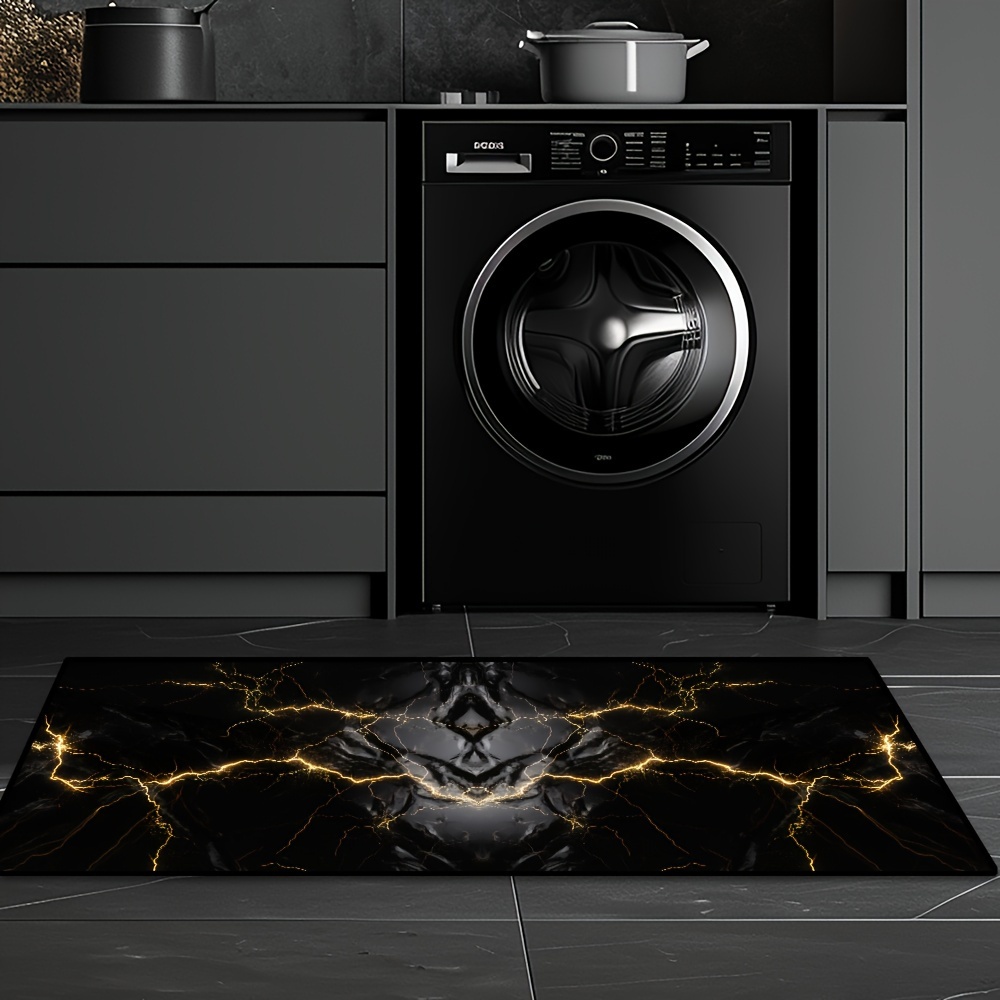 Tapis en bande de marbre noir  - Garage Lighting Decor avis et prix