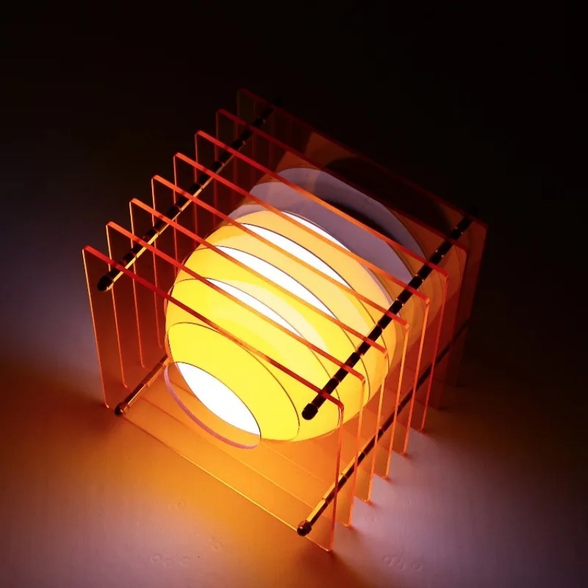 Lampe lune DIY en acrylique à  - Lighting Decor Room avis et prix