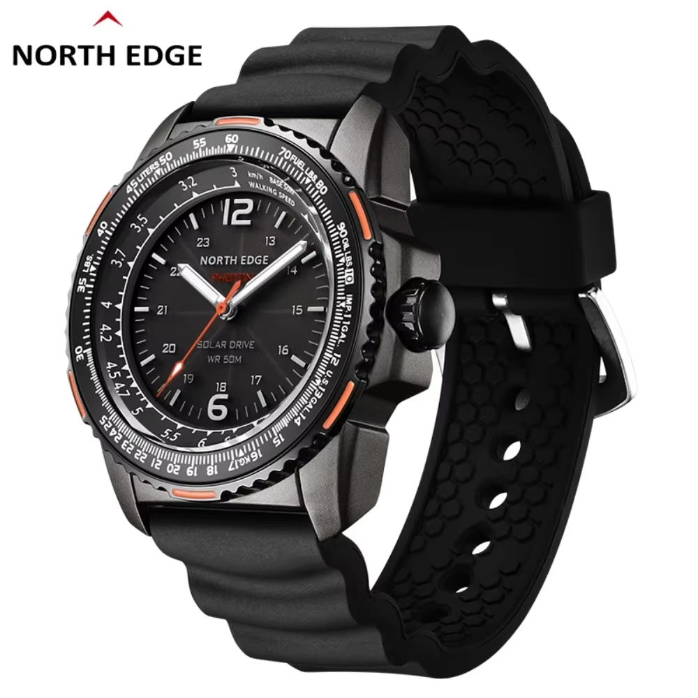 NORTH EDGE PHOTON – montre mil - Lantern Paper Solar avis et prix