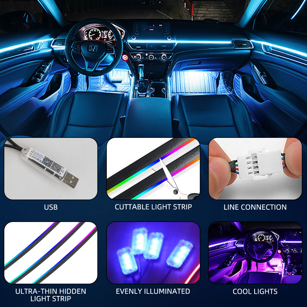 Bande lumineuse LED d'ambiance - Lighting Bolt Decor avis et prix