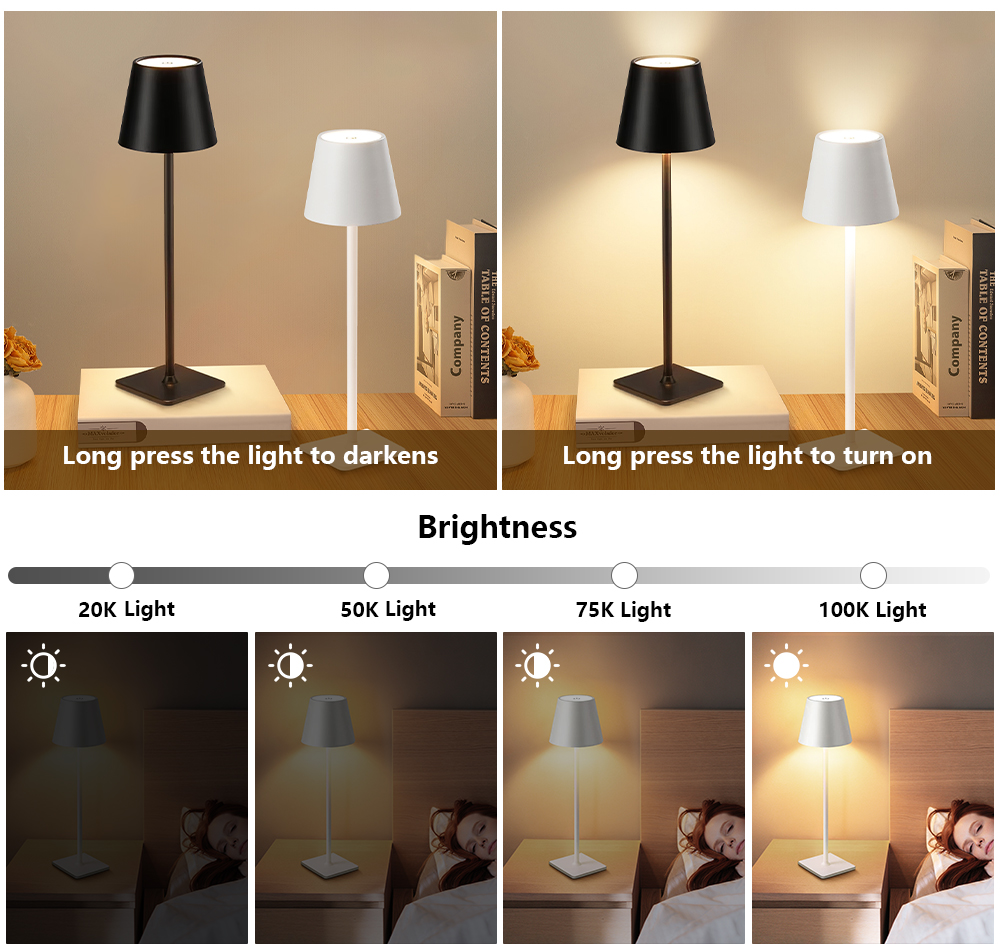 Lampe de bureau LED rechargeab - Lighting Decor For Bedroom avis et prix