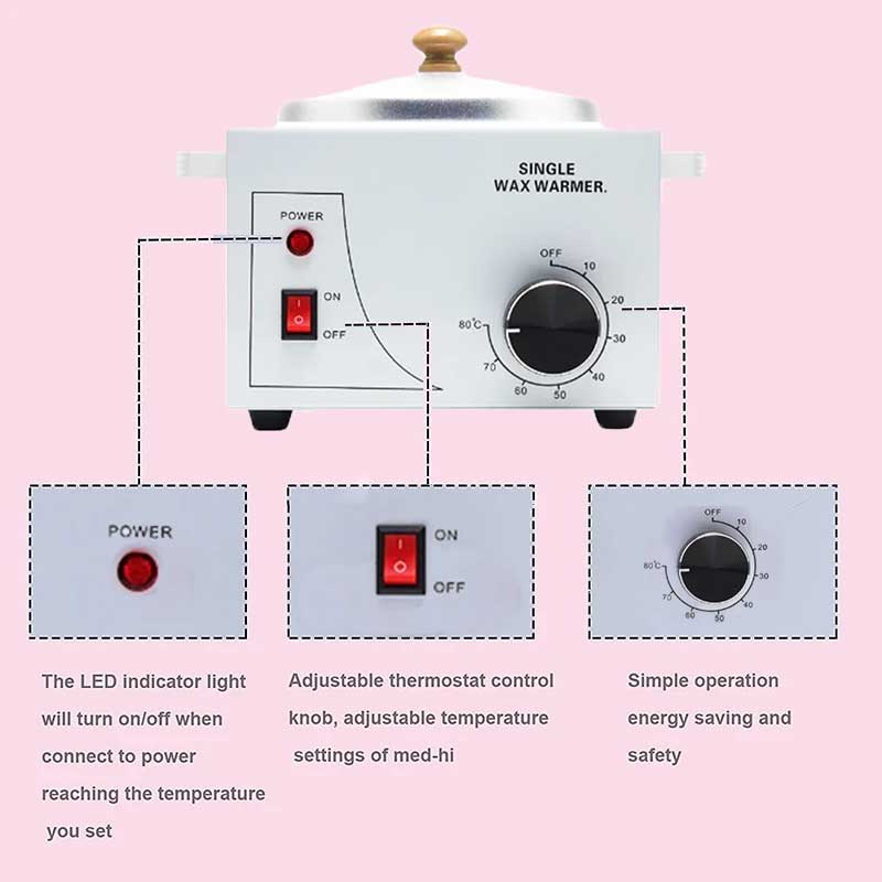Kit d'épilation à la peau du v - Wax Melter Electric avis et prix