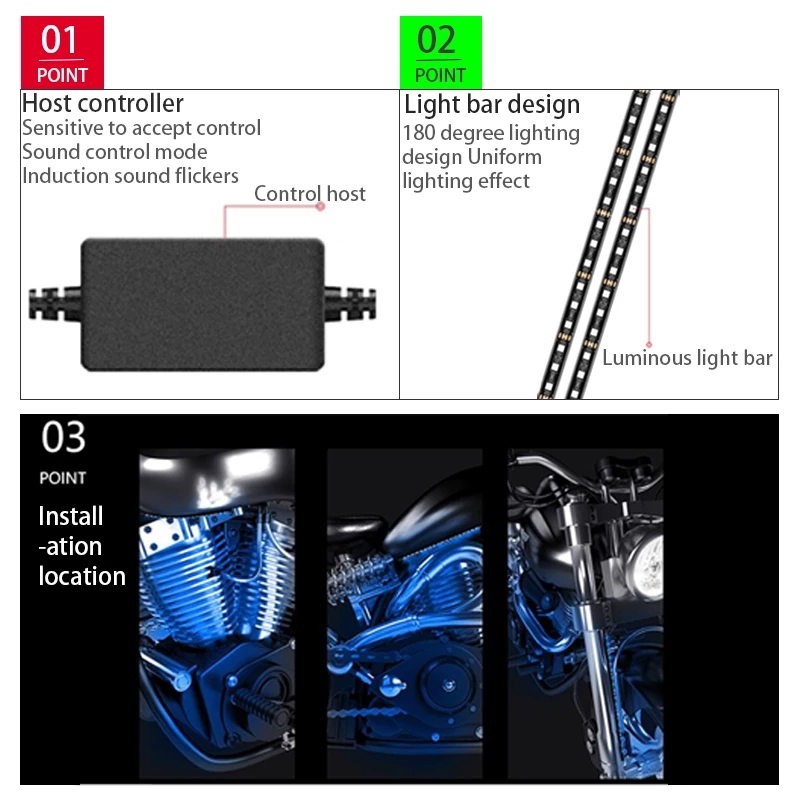Bande lumineuse LED d'ambiance - Lighting Bolt Decor avis et prix