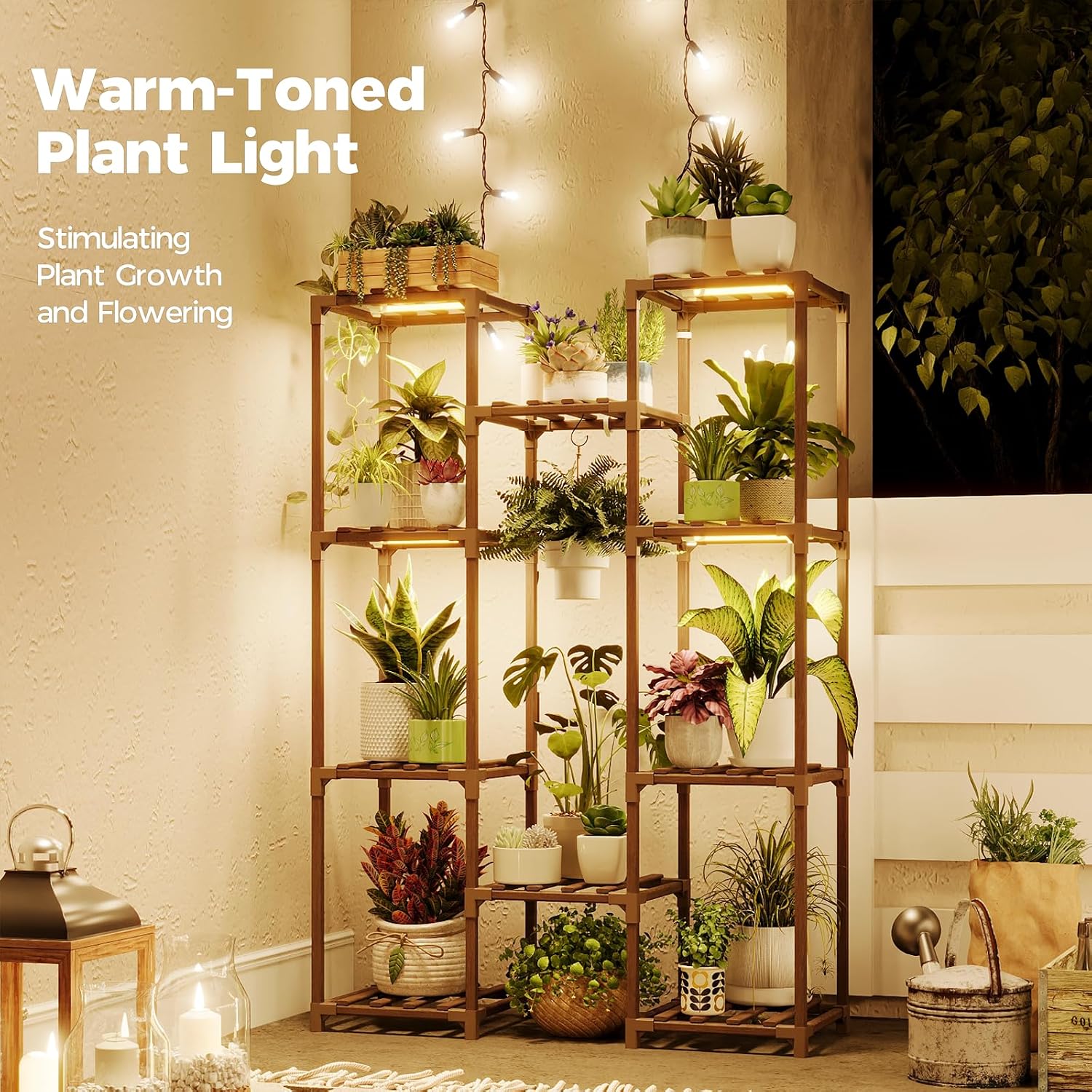 Support pour plantes avec écla - Lighting Decoration Stand avis et prix