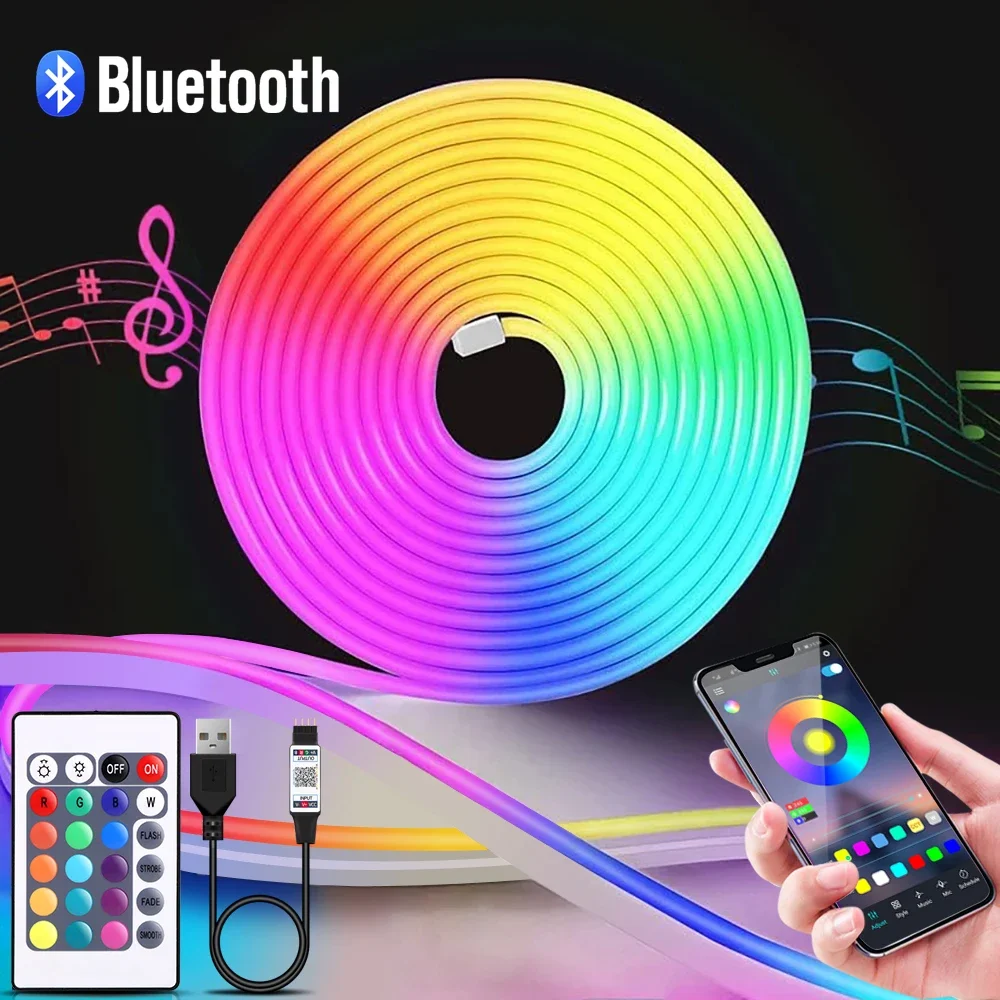 Bande lumineuse LED néon RGB,  - Lighting Decor Room avis et prix
