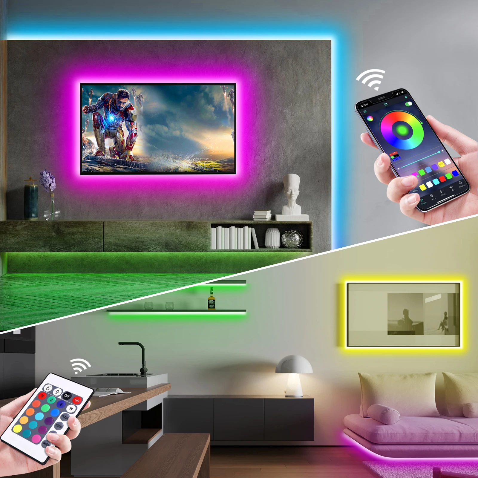 Bande lumineuse LED néon RGB,  - Lighting Decor Room avis et prix